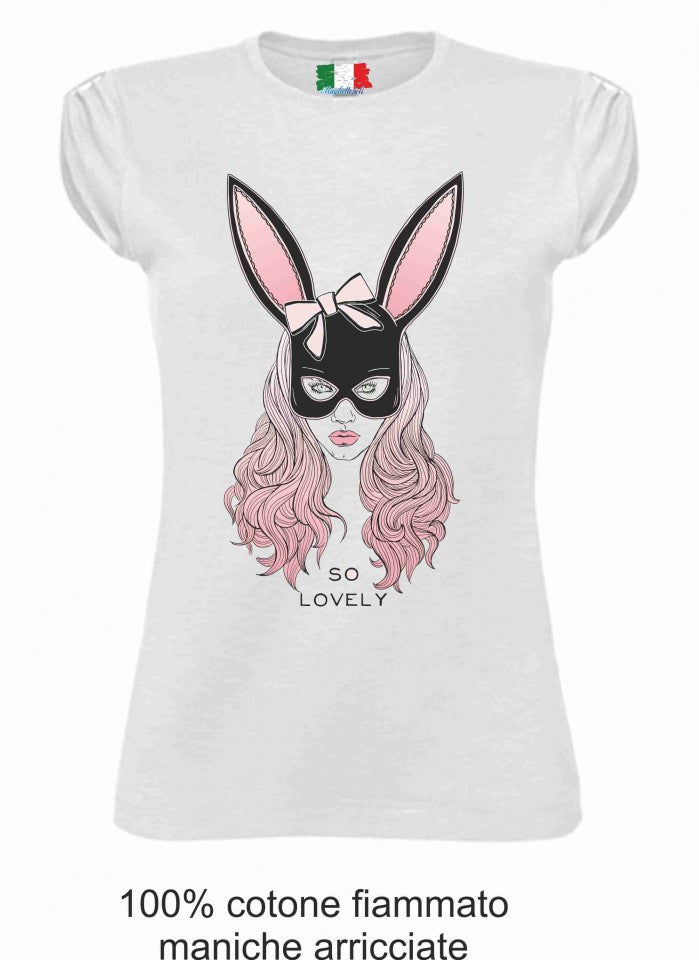 MAGLIETTA IN 100% COTONE CLASSICO E FIAMMATO DA DONNA O CON STAMPA SEXY
