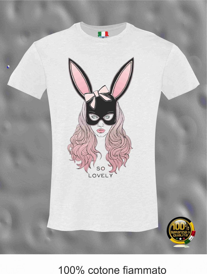 MAGLIETTA IN 100% COTONE CLASSICO E FIAMMATO DA DONNA O CON STAMPA SEXY