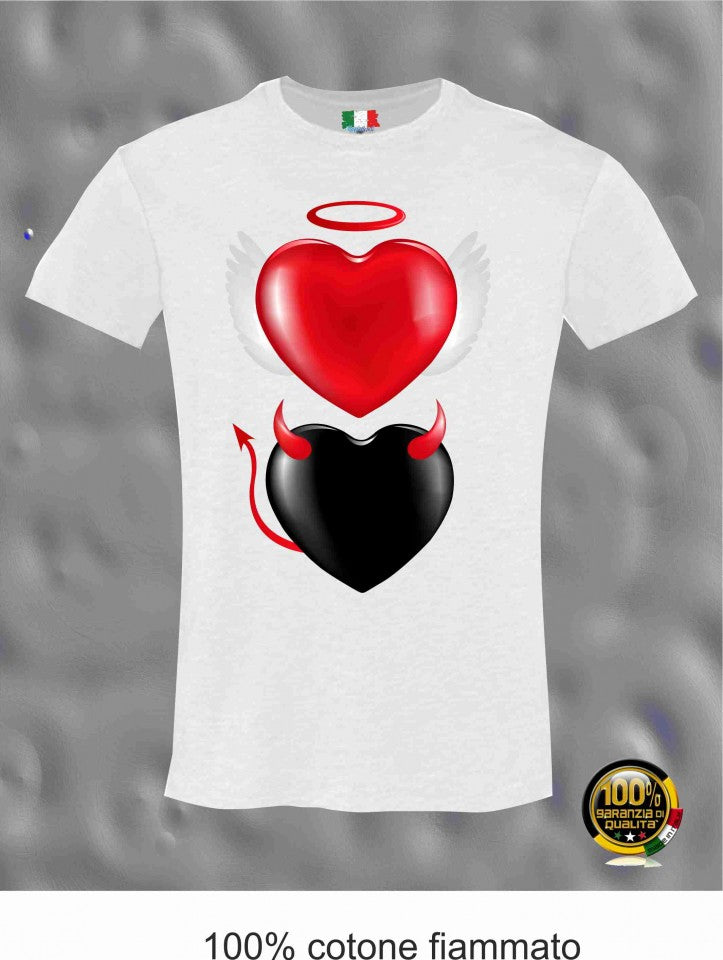 MAGLIETTA IN 100% COTONE CLASSICO E FIAMMATO DA DONNA O CON STAMPA SEXY