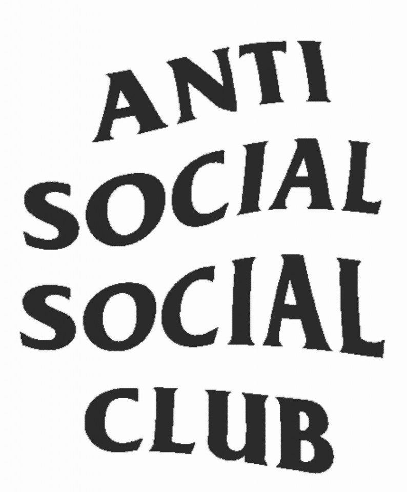 MAGLIETTA IN 100% COTONE CLASSICO E FIAMMATO DA UOMO ANTI SOCIAL