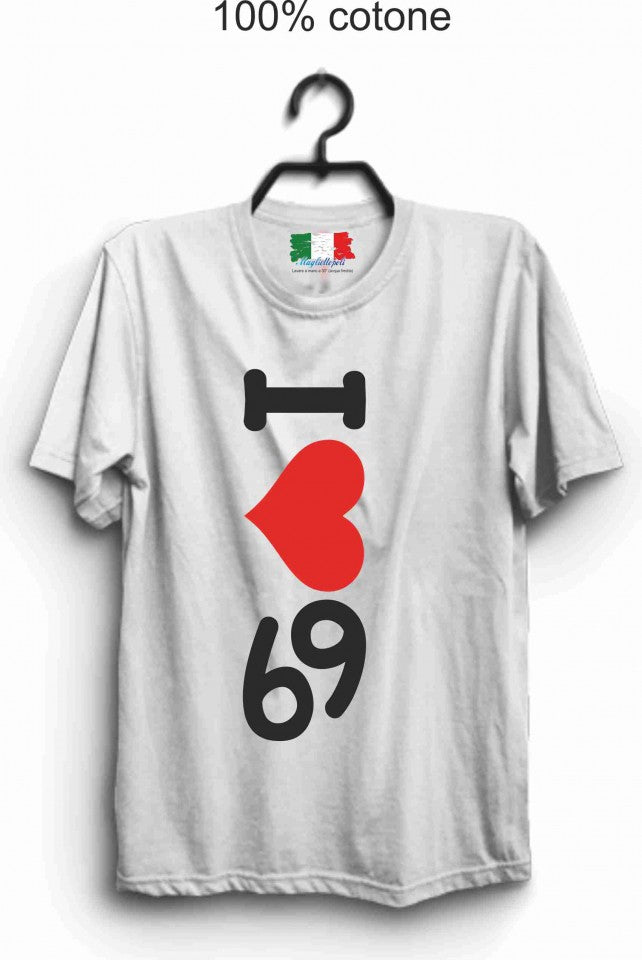 MAGLIETTA IN 100% COTONE CLASSICO E FIAMMATO DA UOMO CON STAMPA SEXY