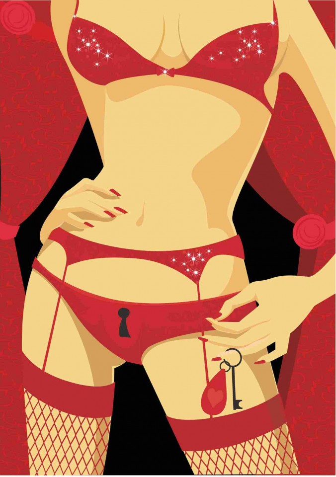 MAGLIETTA IN 100% COTONE CLASSICO E FIAMMATO DA UOMO CON STAMPA SEXY