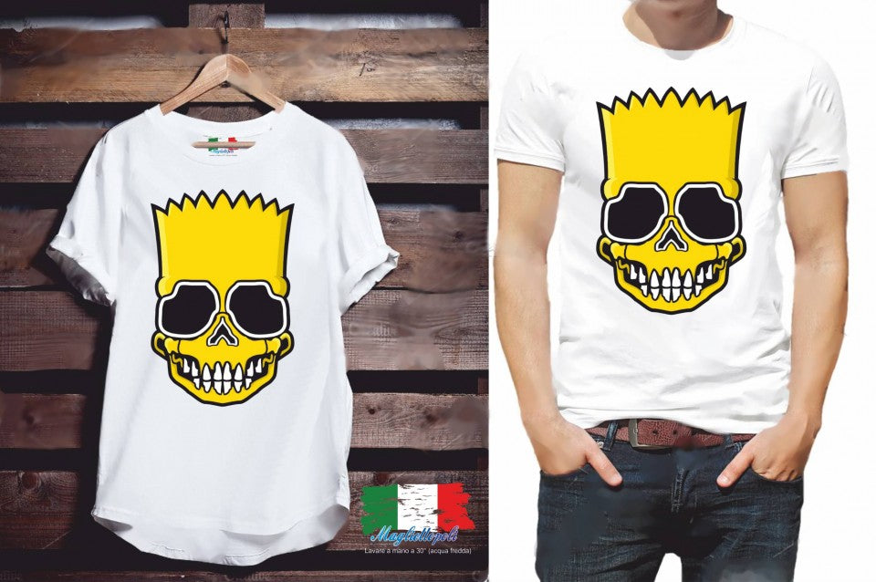 MAGLIETTA IN 100% COTONE CLASSICO E FIAMMATO DA UOMO ORIGINAL FAKE