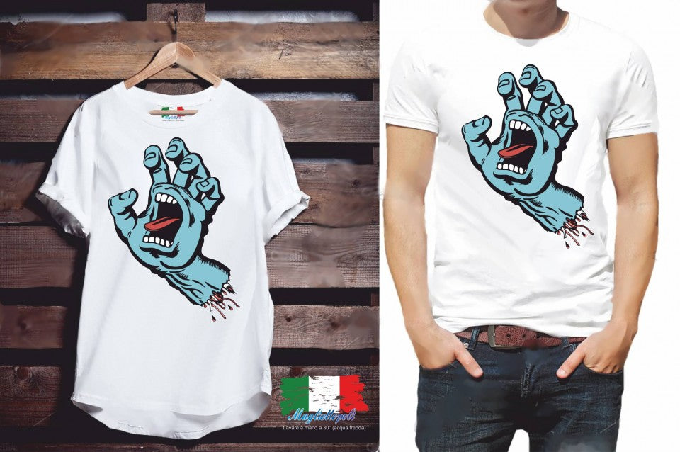 MAGLIETTA IN 100% COTONE CLASSICO E FIAMMATO DA UOMO ORIGINAL FAKE