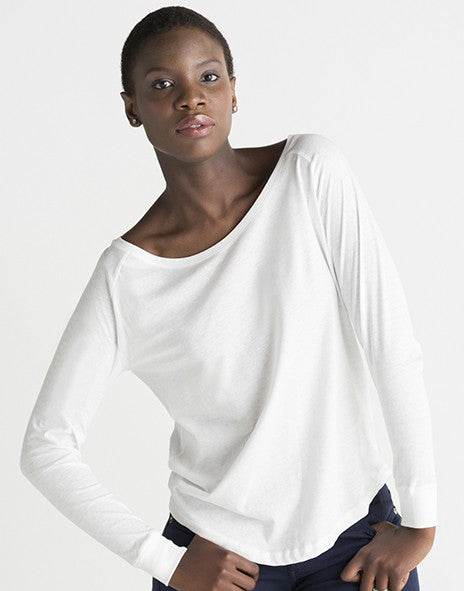MAGLIETTA IN 100% COTONE DA DONNA FASHION BOX MANICHE LUGHE