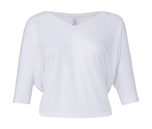 MAGLIETTA IN 100% COTONE DA DONNA MANICA DOLMAN bis