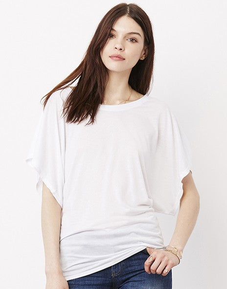 MAGLIETTA IN 100% COTONE DA DONNA MANICA DOLMAN