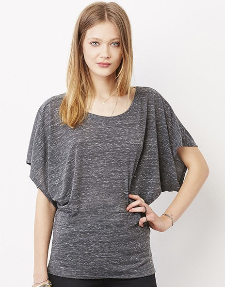 MAGLIETTA IN 100% COTONE DA DONNA MANICA DOLMAN