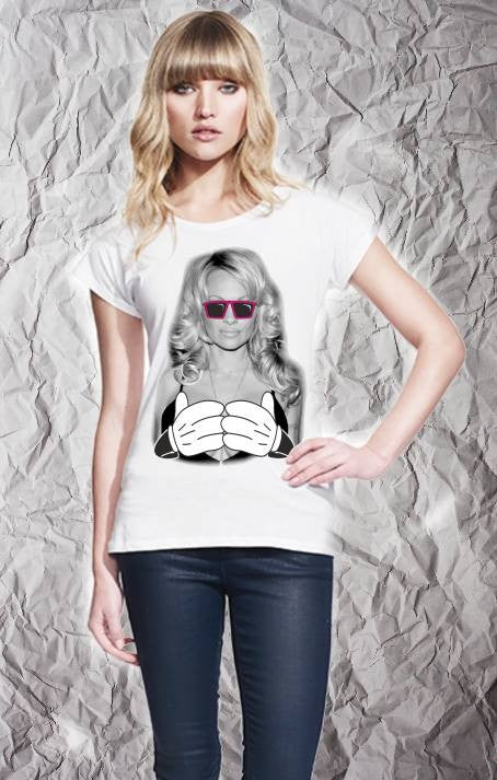 MAGLIETTA IN 100% COTONE DA DONNA TITOLO: OPS