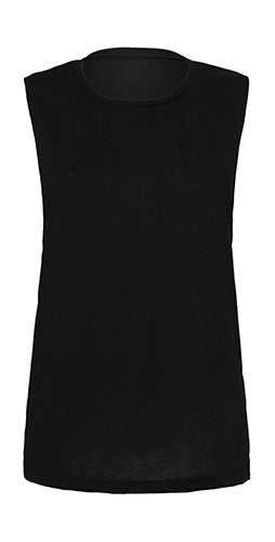 MAGLIETTA IN 100% COTONE DA DONNA TITOLO TANK SCOOP