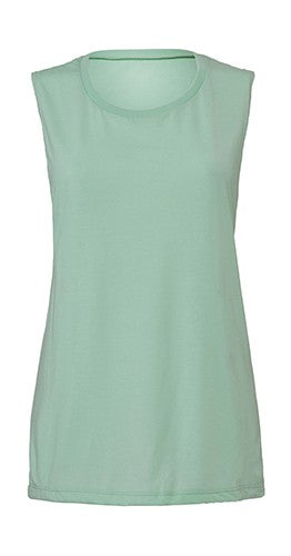 MAGLIETTA IN 100% COTONE DA DONNA TITOLO TANK SCOOP