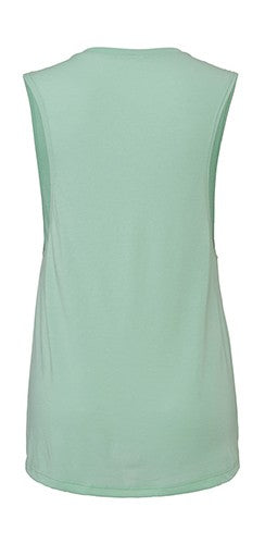 MAGLIETTA IN 100% COTONE DA DONNA TITOLO TANK SCOOP