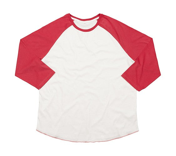 MAGLIETTA IN 100% COTONE DA UOMO MANICA LUNGA MODELLO BASEBALL