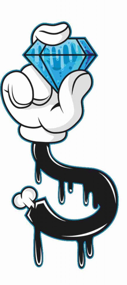 MAGLIETTA IN 100% COTONE DA UOMO TITOLO CUORE MANI DIAMANTI