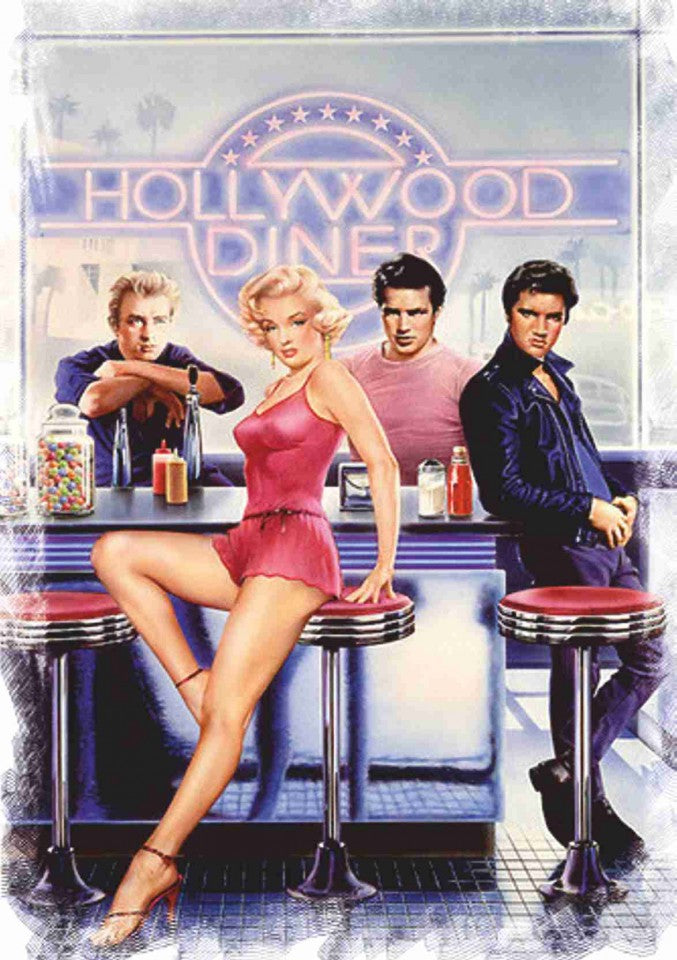 MAGLIETTA IN 100% COTONE DA UOMO TITOLO HOLLYWOOD