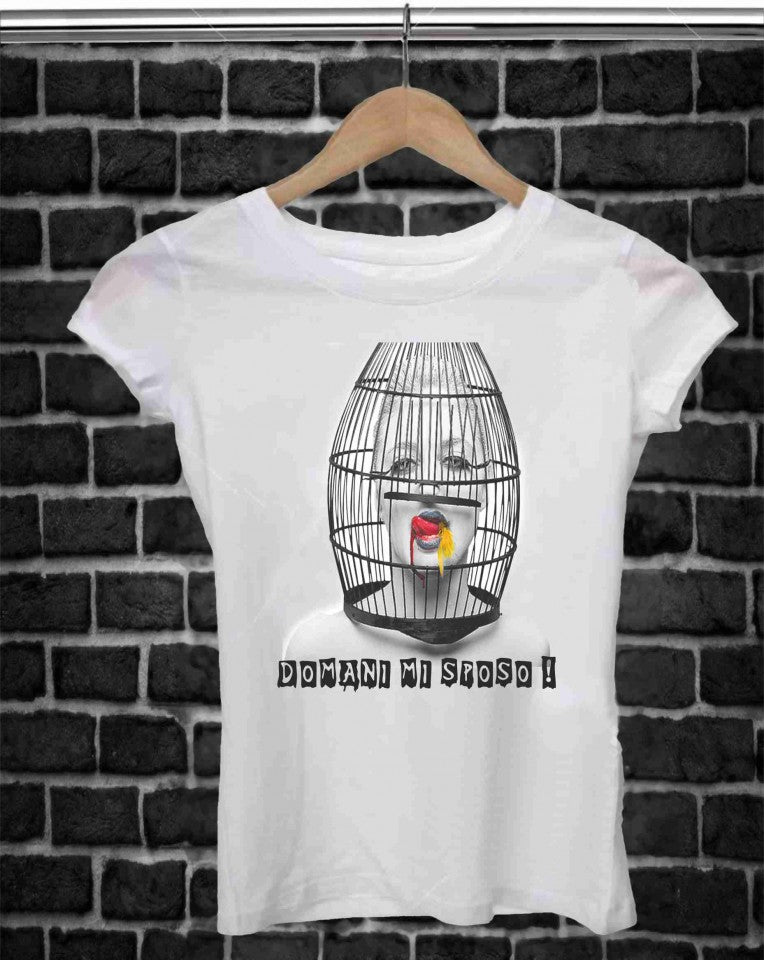 MAGLIETTA IN 100% COTONE PER ADDI AL CELIBATO E NUBILATO
