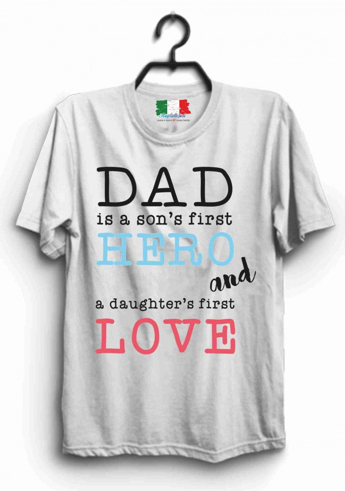 MAGLIETTA IN 100% COTONE PER LA FESTA DEL PAPA' TITOLO : DAD