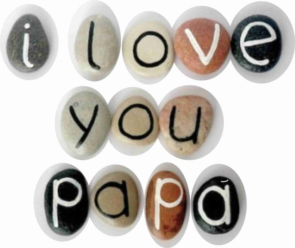 MAGLIETTA IN 100% COTONE PER LA FESTA DEL PAPA' TITOLO : I LOVE PAPA