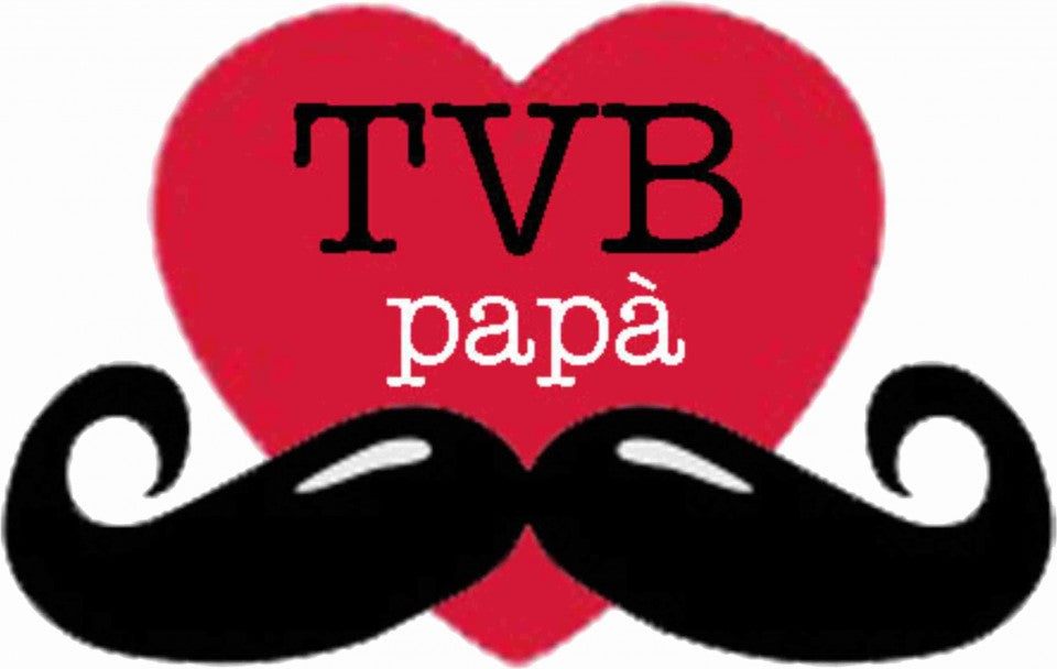 MAGLIETTA IN 100% COTONE PER LA FESTA DEL PAPA' TITOLO : TVB