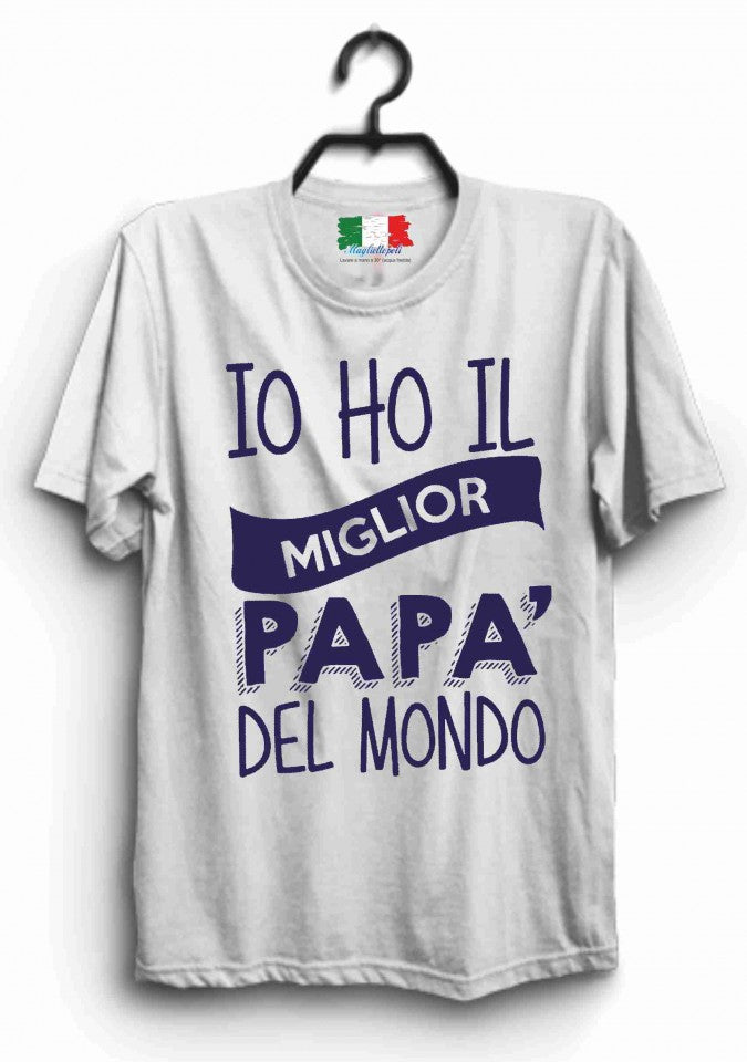 MAGLIETTA IN 100% COTONE PER LA FESTA DEL PAPA'