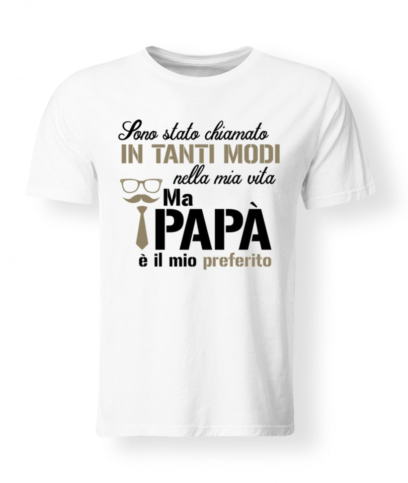 MAGLIETTA IN 100% COTONE PER LA FESTA DEL PAPA'