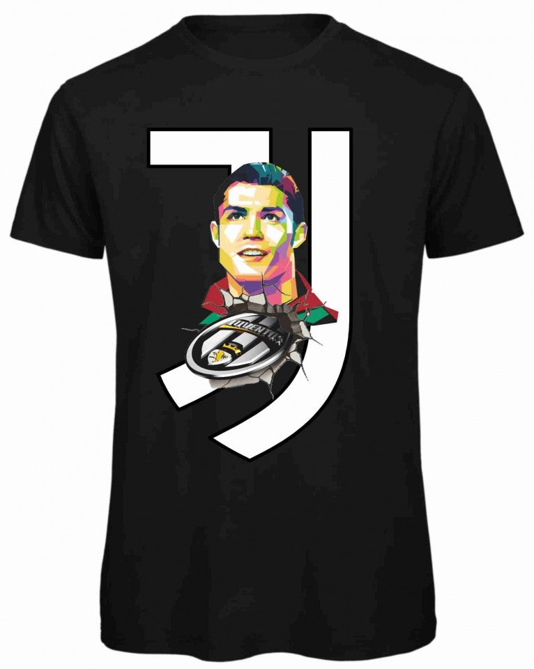 MAGLIETTA IN 100% COTONE UOMO/DONNA CRISTIANO RONALDO