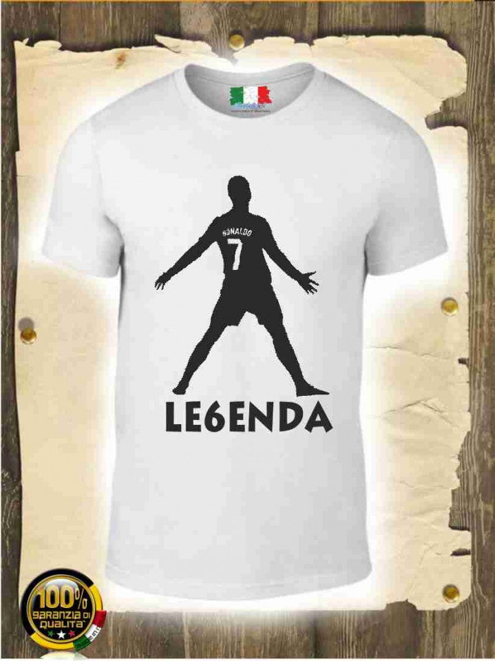MAGLIETTA IN 100% COTONE UOMO/DONNA CRISTIANO RONALDO