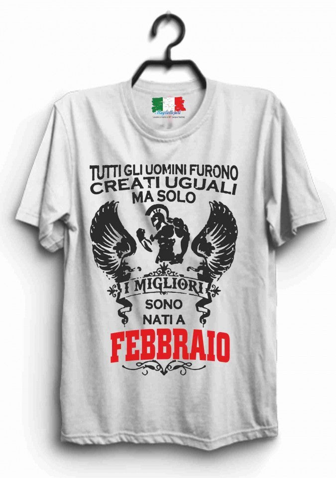 MAGLIETTA IN 100% COTONE UOMO/DONNA : I MIGLIORI SONO NATI..