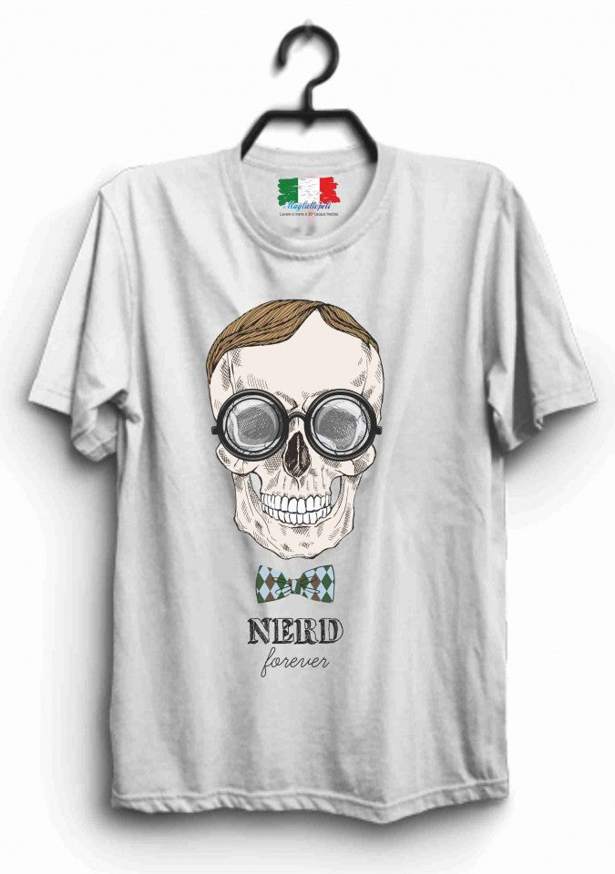 MAGLIETTA IN 100% COTONE UOMO/DONNA NERD
