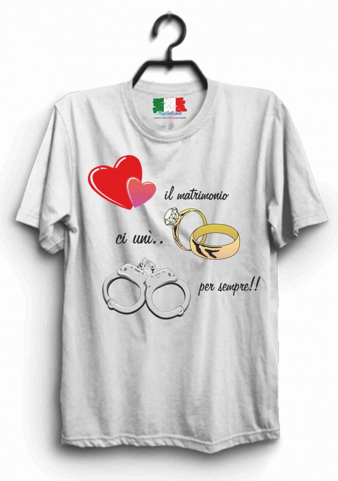 MAGLIETTA IN 100% COTONE UOMO/DONNA PER ANNIVERSARIO: MANETTE