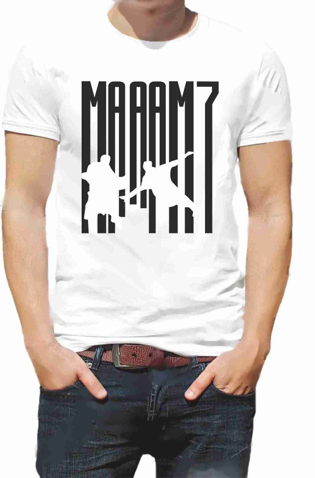 MAGLIETTA IN 100% COTONE UOMO/DONNA STAMPA "MAMMT"