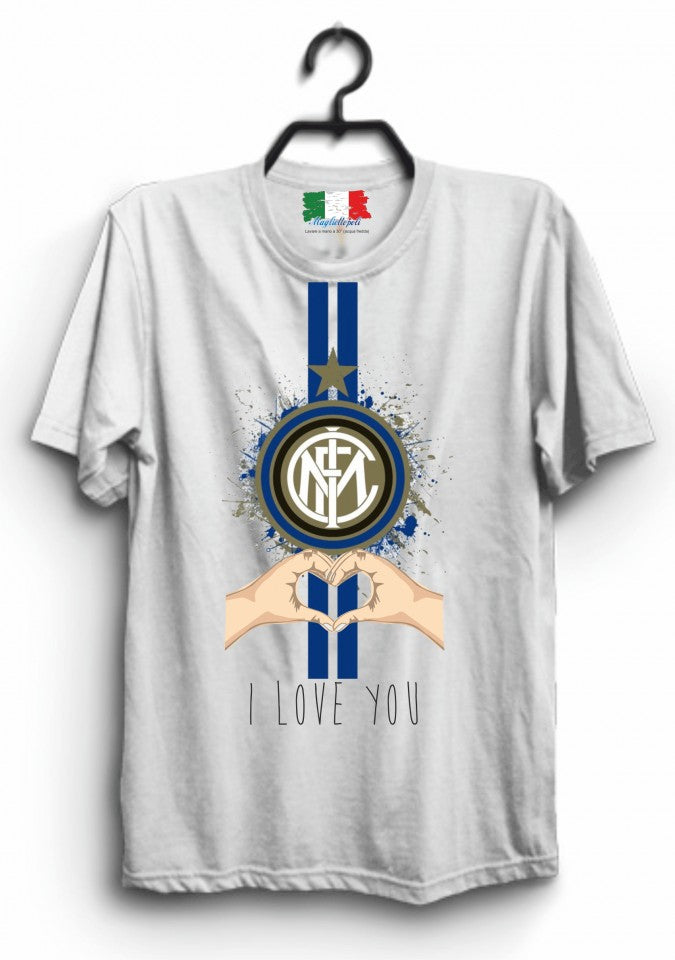 MAGLIETTA IN 100% COTONE UOMO/DONNA TIFOSO DI CALCIO
