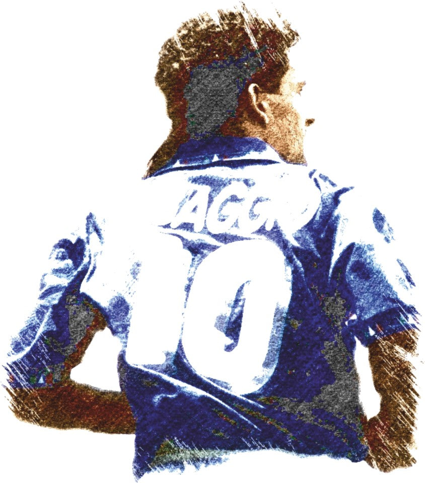 MAGLIETTA IN 100% COTONE UOMO/DONNA TIFOSO DI CALCIO