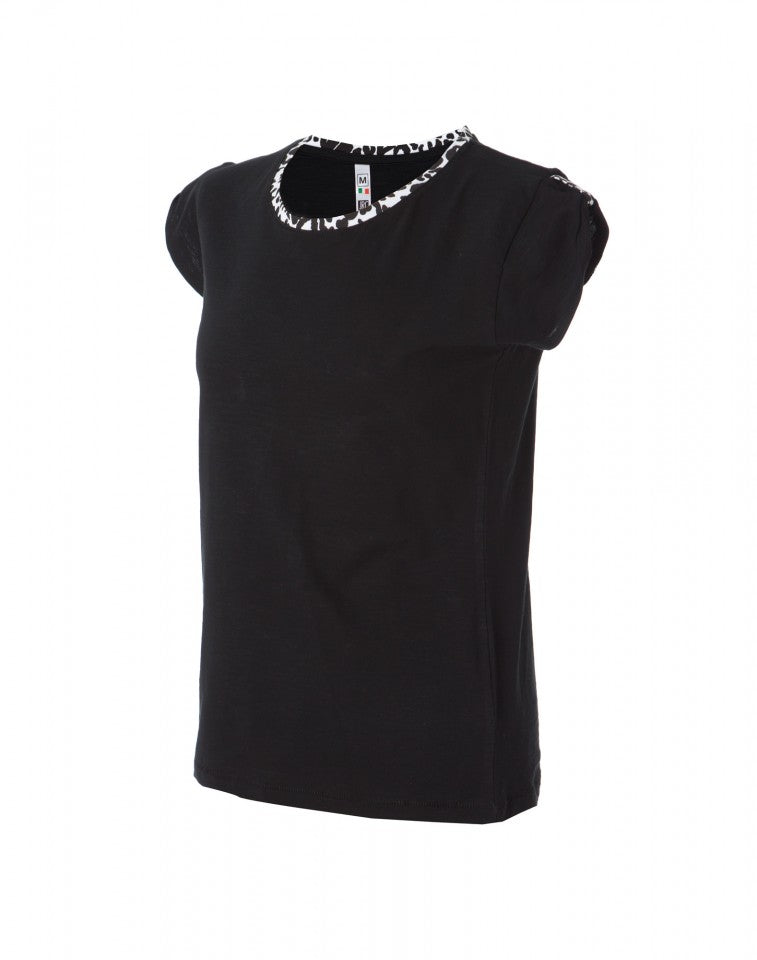 MAGLIETTA IN COTONE FIAMMATO DA DONNA FORTALEZA