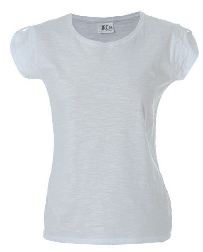 MAGLIETTA IN COTONE FIAMMATO DA DONNA TITOLO PERTH