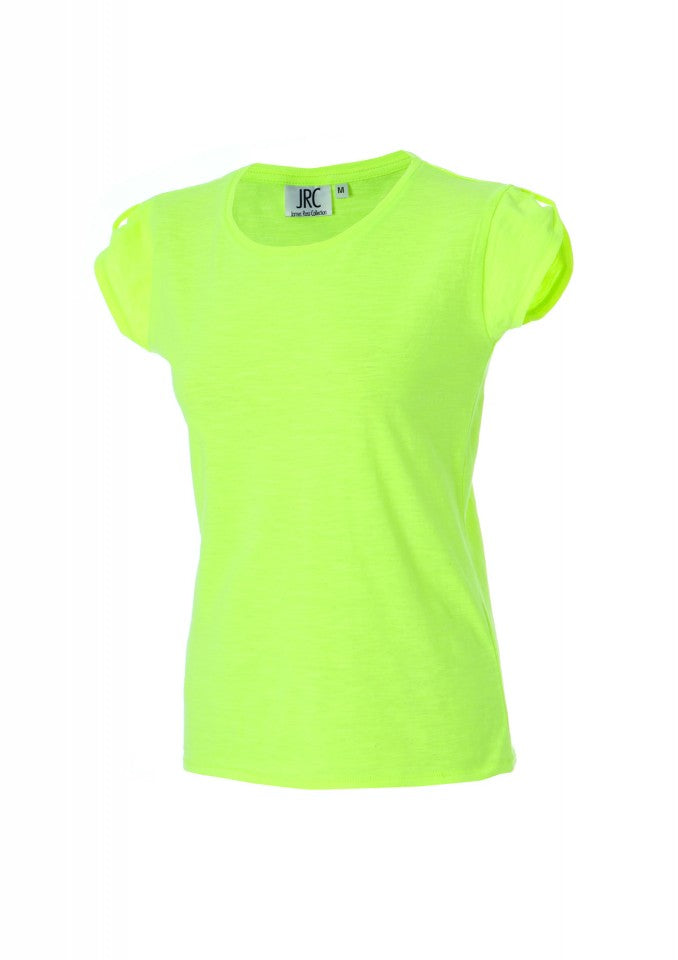 MAGLIETTA IN COTONE FIAMMATO DA DONNA TITOLO PERTH