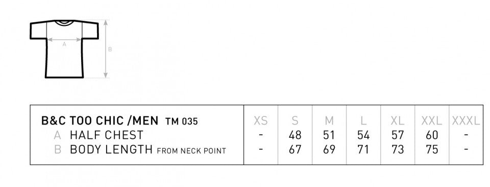 MAGLIETTA IN COTONE FIAMMATO DA UOMO TITOLO B&C