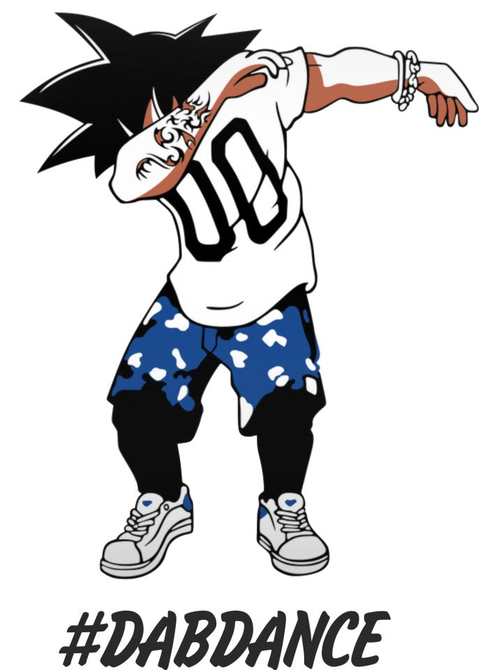 MAGLIETTA NERA 100% COTONE DAB DANCE