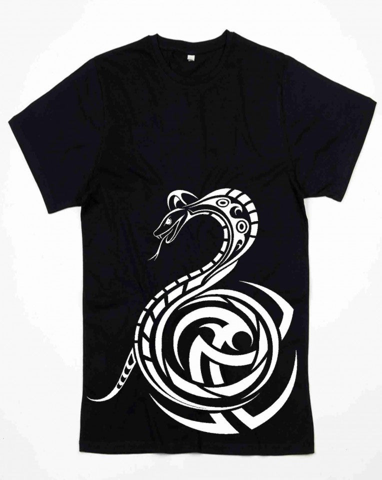 MAGLIETTA NERA 100% COTONE MODELLO LUNGO RAPPER