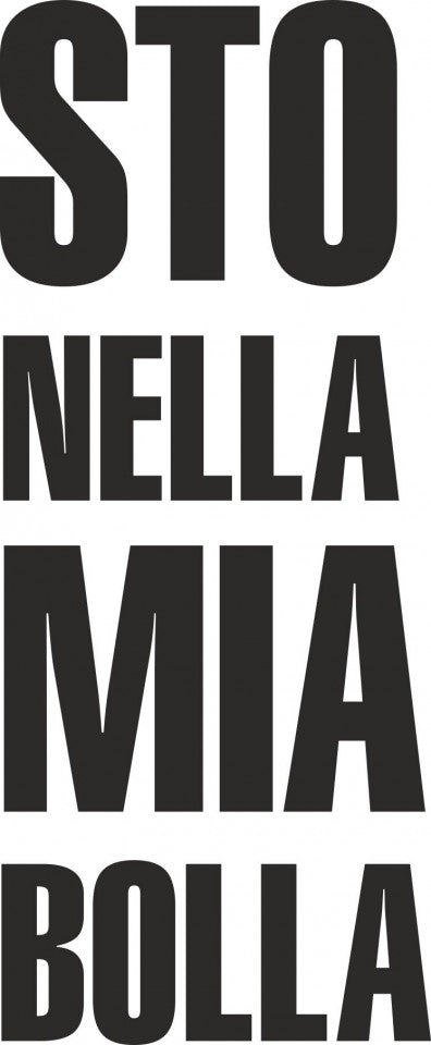 MAGLIETTA NERA 100% COTONE MODELLO RAPPER GHALI
