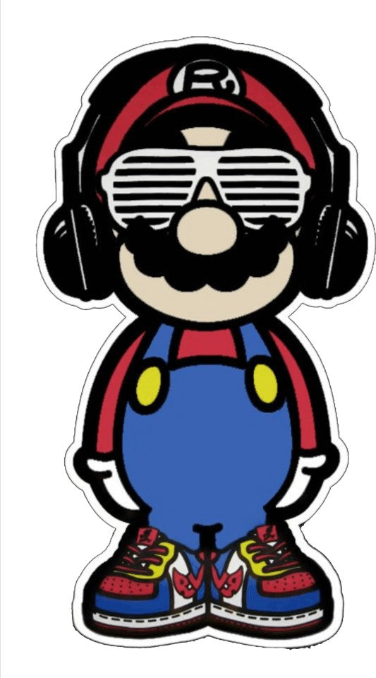 MAGLIETTA NERA 100% COTONE MODELLO RAPPER