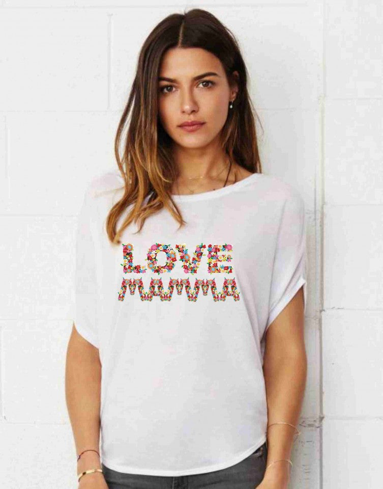 MAGLIETTA PER PREMAMAN, AMPIA VESTIBILITA' : FLOW LOVE