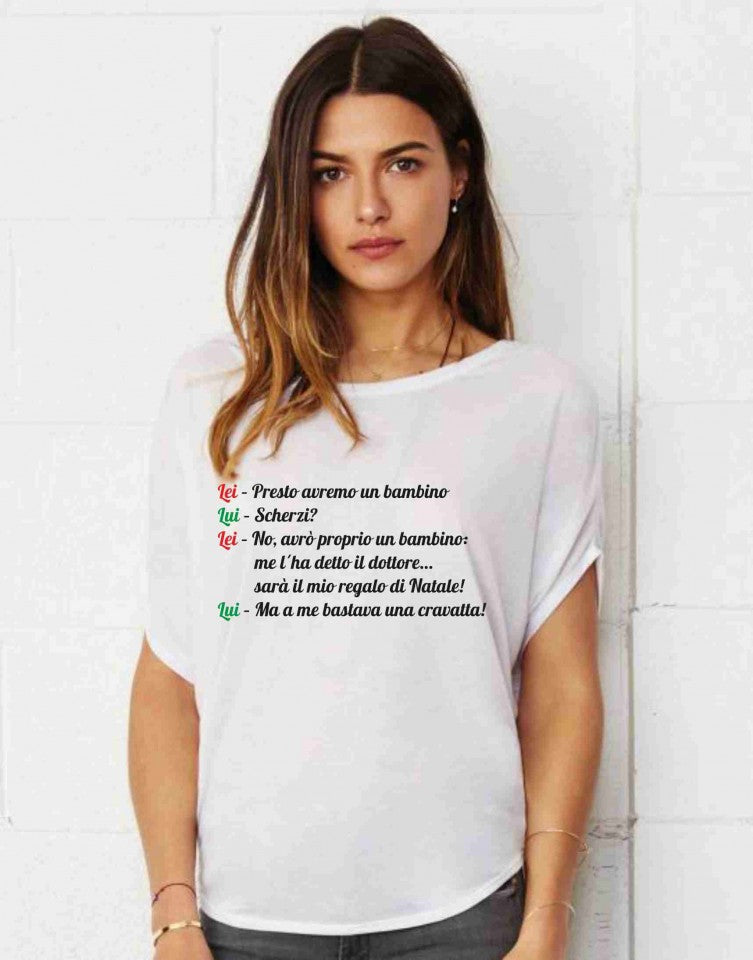 MAGLIETTA PER PREMAMAN, AMPIA VESTIBILITA' : LUI LEI