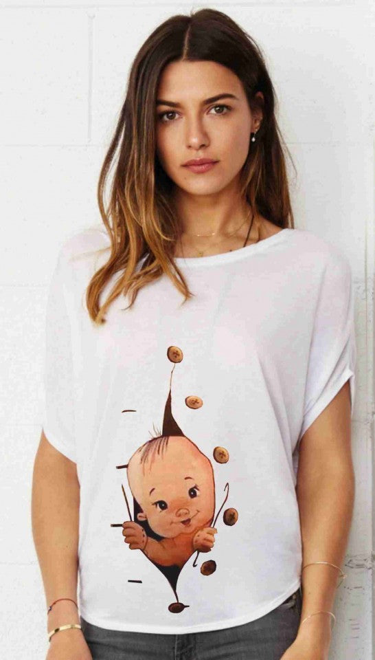 MAGLIETTA PER PREMAMAN, AMPIA VESTIBILITA'