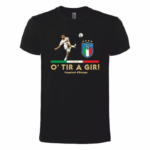Maglietta unisex 100% cotone O tir a gir