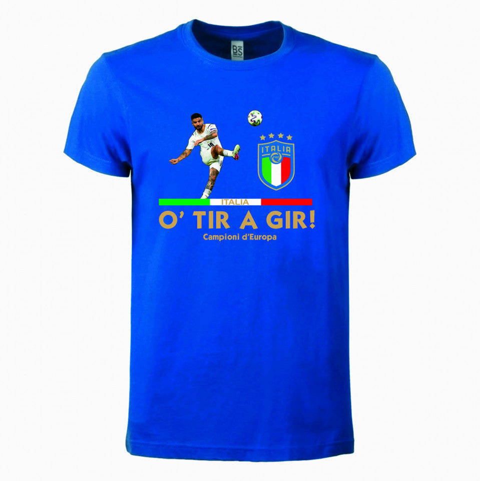 Maglietta unisex 100% cotone O tir a gir