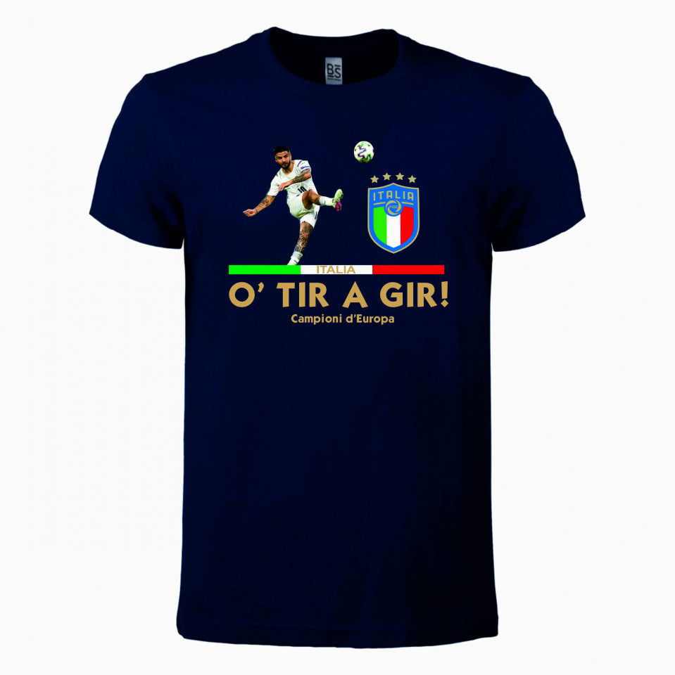 Maglietta unisex 100% cotone O tir a gir