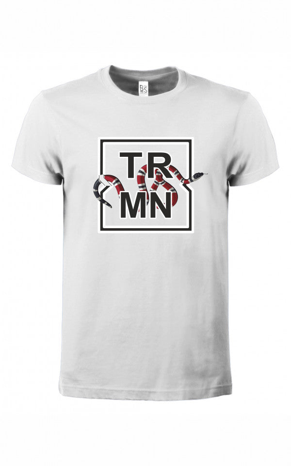 Maglietta unisex 100% cotone organico con stampa trmon