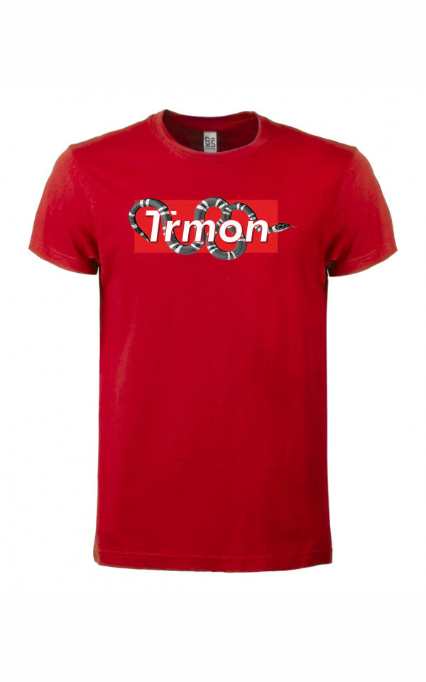 Maglietta unisex 100% cotone organico con stampa trmon