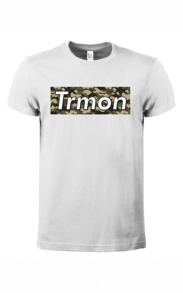 Maglietta unisex 100% cotone organico con stampa trmon